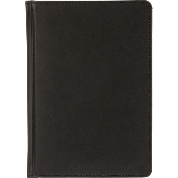 Ежедневник недатированный Attache Classic искусственная кожа тиснение А5  136 листов чёрный