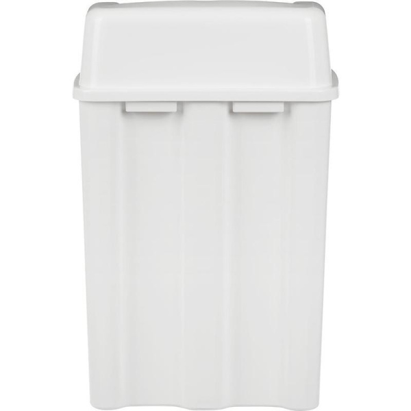 Корзина для мусора Luscan Professional настенная 23 л белая (артикул производителя 3521W)