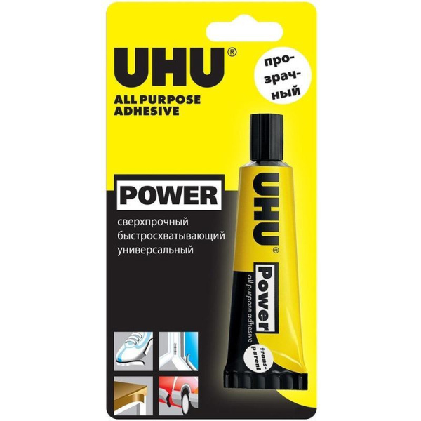 Клей универсальный UHU KRAFT POWER контактный 125 г