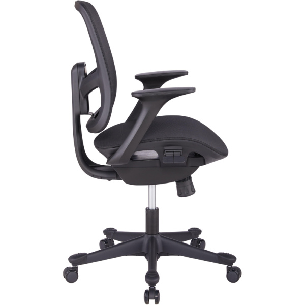 Кресло для руководителя Easy Chair 600 MC чёрное (сетка, пластик)