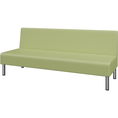 Диван трехместный Юнит-Док U3H светло-зеленый (искусственная кожа)