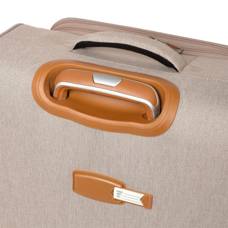Чемодан Polar 62 литра из ткани бежевый (Р1913) Чемодан Polar 62 литра из ткани бежевый (Р1913)