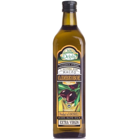 Масло оливковое Delphi нерафинированное 0.75 л