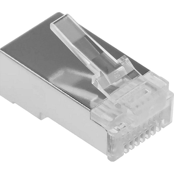 Коннектор TWT TWT-PL45/S-8P8C RJ-45 cat 5e 100 штук в упаковке