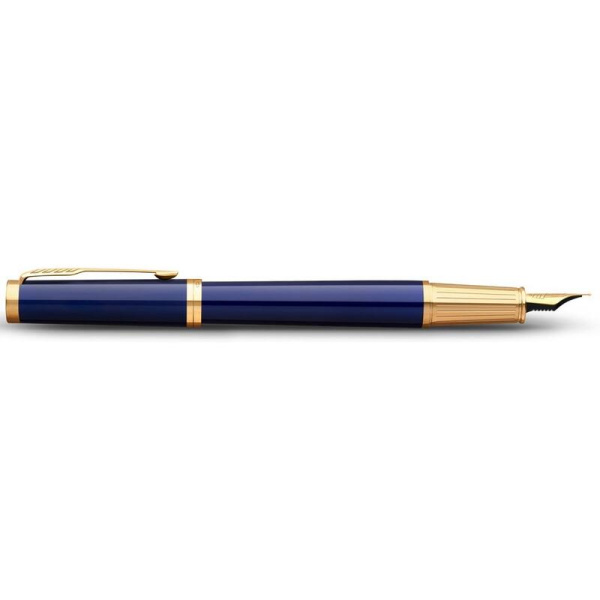 Ручка перьевая Parker Ingenuity Blue GT цвет чернил синий цвет корпуса  синий (артикул производителя 2182009)