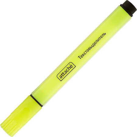 Набор текстовыделителей Attache (толщина линии 1-4 мм, 4 цвета: розовый, желтый, зеленый, оранжевый)