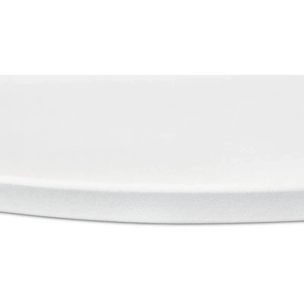 Стол обеденный Sheffilton SHT-TU43/TT (черный муар/белоснежная шагрень,  800х800х742 мм)