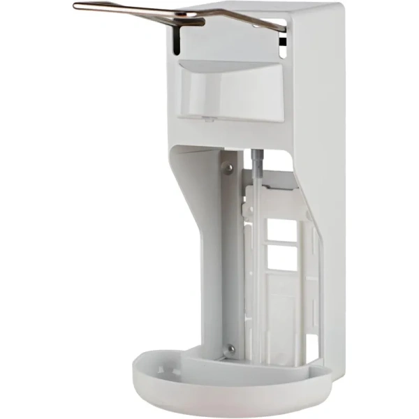 Дозатор для дезинфицирующего средства и жидкого мыла Алмадез МДУ-10 локтевой  пластик 1 л