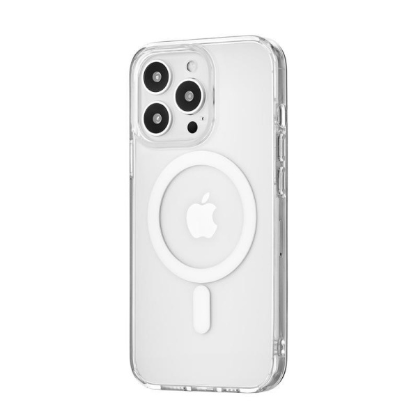 Чехол-накладка uBear Real MagCase для Apple iPhone 13 Pro прозрачный  (CS109TT61PRL-I21M)