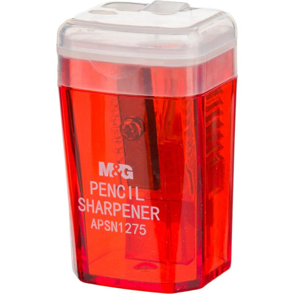 Точилка для карандашей M&G с контейнером пластиковая