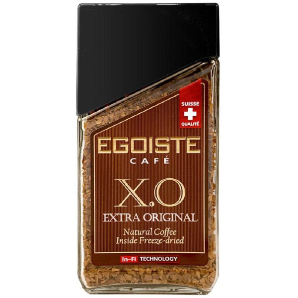 Кофе растворимый Egoiste Extra Original 100 г (стекло)