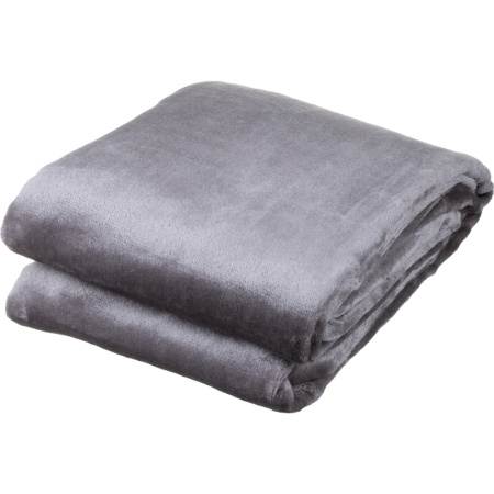 Плед Luscan микрофибра 150х200 см серый