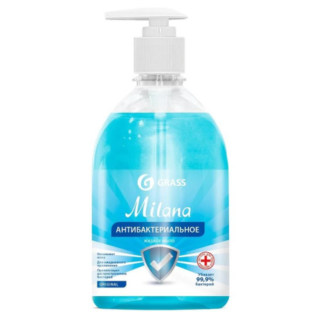 Мыло жидкое Grass Milana антибактериальное Original 500 мл Мыло жидкое Grass Milana антибактериальное Original 500 мл