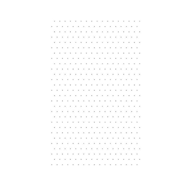 Блокнот-голограмма Flower Notes А6 32 листа разноцветный в точку скрепка (100х165 мм)