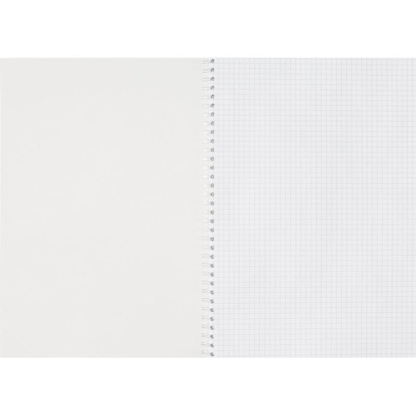 Тетрадь общая Attache А4 96 листов в клетку на гребене (обложка  фиолетовая, тиснение фольгой, 25 штук в упаковке)