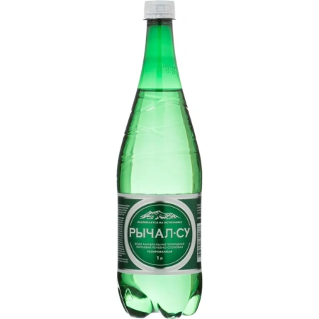 Вода минеральная Рычал-Су лечебно-столовая газированная 1 л