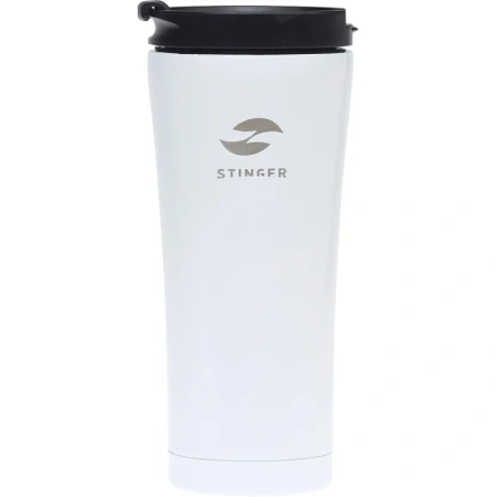 Термокружка Stinger 450 мл белая