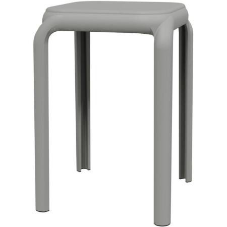 Табурет серый (полипропилен)