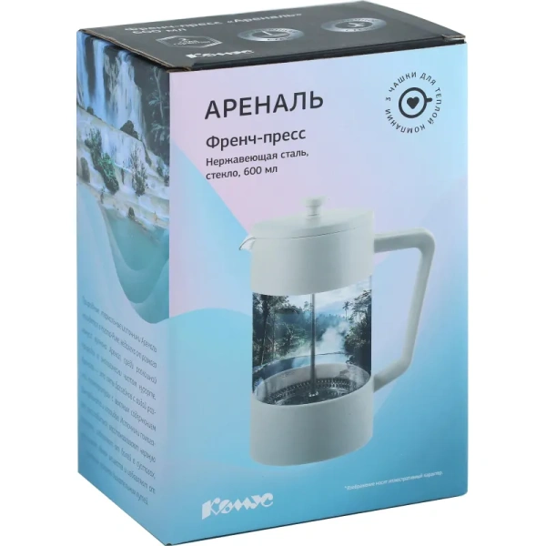 Френч-пресс Комус Ареналь 600 мл (B091) Френч-пресс Комус Ареналь 600 мл (B091)