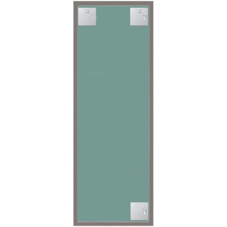 Зеркало настенное Комус Мебель (тёмно-серый, 340х940 мм)