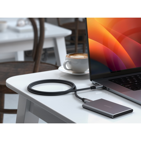 Кабель Satechi USB Type-C - USB Type-C 1.2 метра (ST-YU4120M)