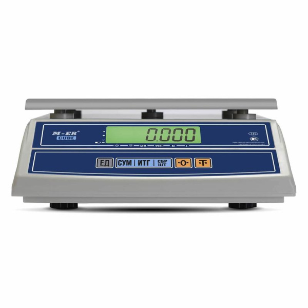 Весы торговые M-ER 326AFL-15.2 Cube LCD