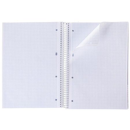 Бизнес-тетрадь Hatber Фламинго А4 160 листов разноцветная в клетку на  спирали (228х295 мм) Бизнес-тетрадь Hatber Фламинго А4 160 листов разноцветная в клетку на  спирали (228х295 мм)