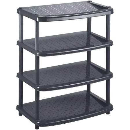 Этажерка для обуви Паола (черный, 490х310х780 мм)
