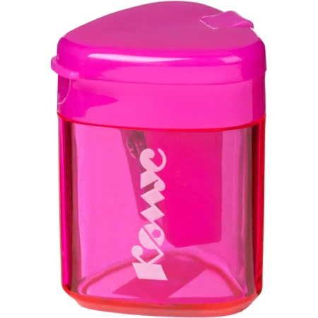 Точилка для карандашей Комус Класс с контейнером  пластиковая/металлическая Точилка для карандашей Комус Класс с контейнером  пластиковая/металлическая