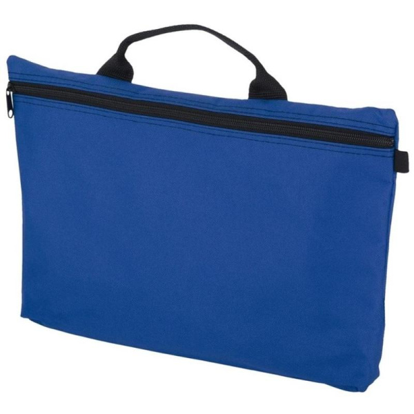 Конференц-сумка для документов Orlando полиэстер синяя (39x3.5x27 см)