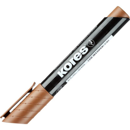 Набор маркеров перманентных Kores 10 цветов (толщина линии 3-5 мм)