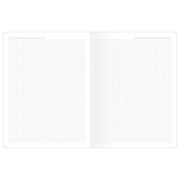 Тетрадь общая Attache Selection Квадрат ВW А5 48 листов в клетку на  скрепке