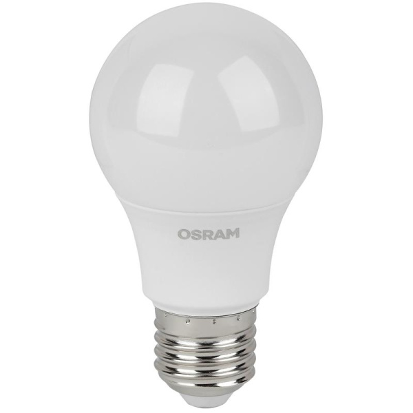 Лампа светодиодная Osram LED Value A груша 7Вт E27 4000K 560Лм 220В  4058075578760