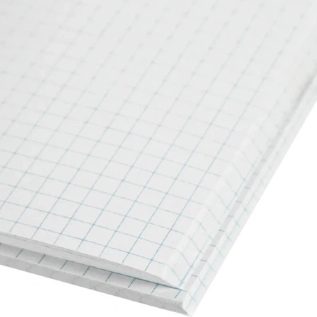 Книга учета 96 листов А4 в клетку на скрепке блок типографская бумага  Выбор есть (обложка из картона)