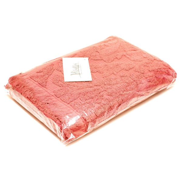 Полотенце махровое PiKassa Феникс 50х90 см 500 г/кв.м розовое