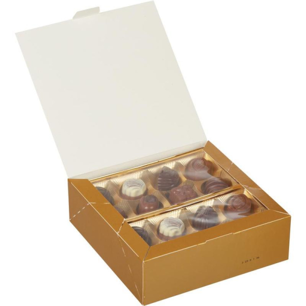 Подарочный набор шоколадных конфет MarChand Пралине ассорти 400 г