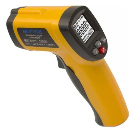 Термометр бесконтактный пирометр МЕГЕОН 16350 Термометр бесконтактный пирометр МЕГЕОН 16350