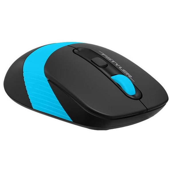 Набор клавиатура+мышь A4Tech Fstyler FG1010 кл:черн/син м:черн/син USB  WLS