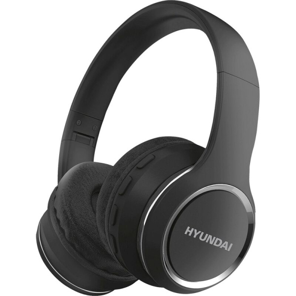 Наушники беспроводные/проводные Hyundai H-HP103 черные Наушники беспроводные/проводные Hyundai H-HP103 черные