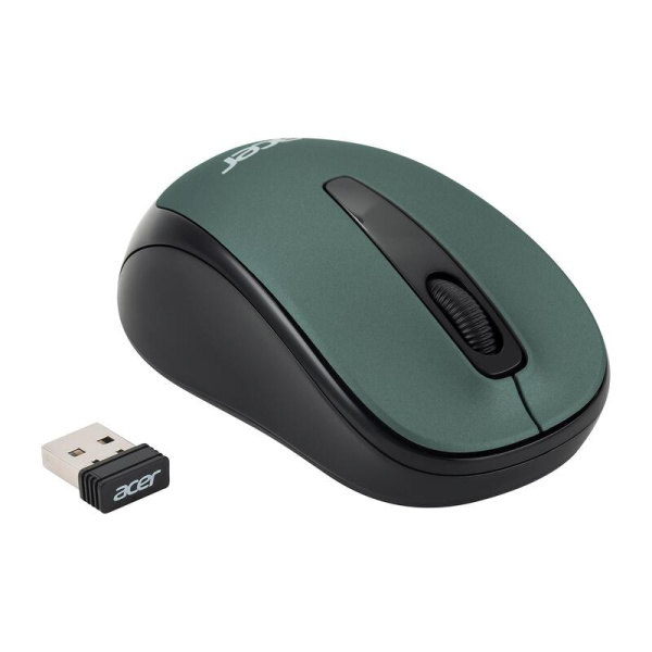 Мышь беспроводная Acer OMR135 зеленая (ZL.MCEEE.01I)