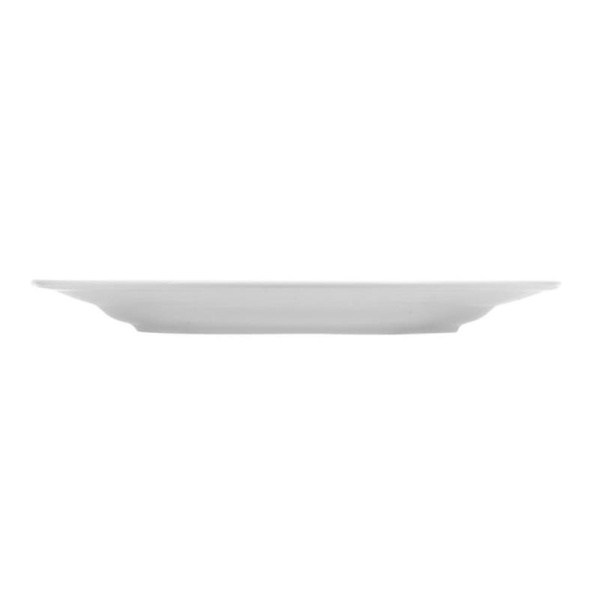 Тарелка фарфоровая Chan Wave Classic диаметр 150 мм белая (фк0147)