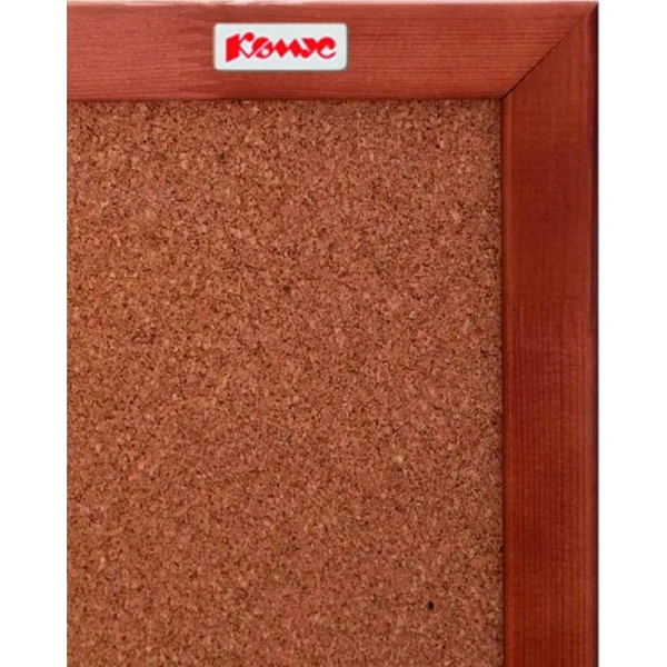 Доска пробковая 90х120 см Комус Premium