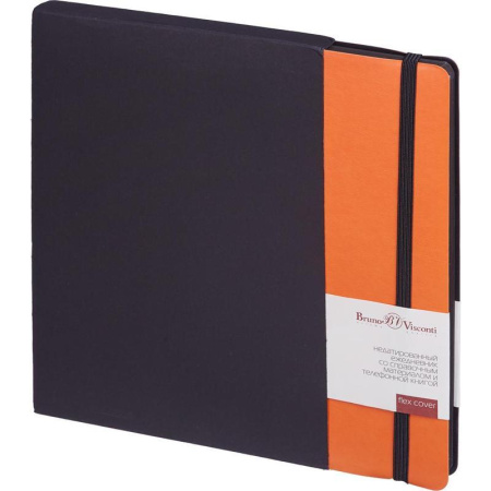 Ежедневник недатированный Bruno Visconti Megapolis Soft искусственная кожа А5 136 листов оранжевый (черный обрез, 144х212 мм) (артикул производителя 3-470/01) Ежедневник недатированный Bruno Visconti Megapolis Soft искусственная кожа А5 136 листов оранжевый (черный обрез, 144х212 мм) (артикул производителя 3-470/01)