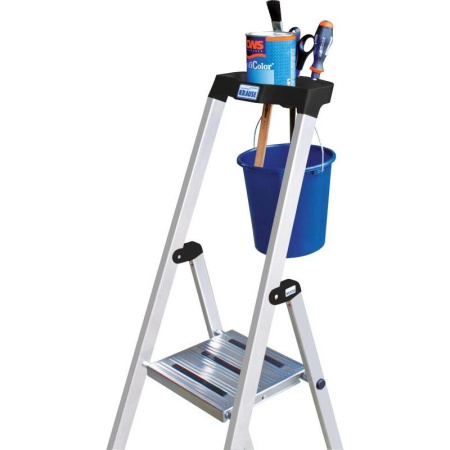 Стремянка алюминиевая 7 ступеней Krause Safety 128973