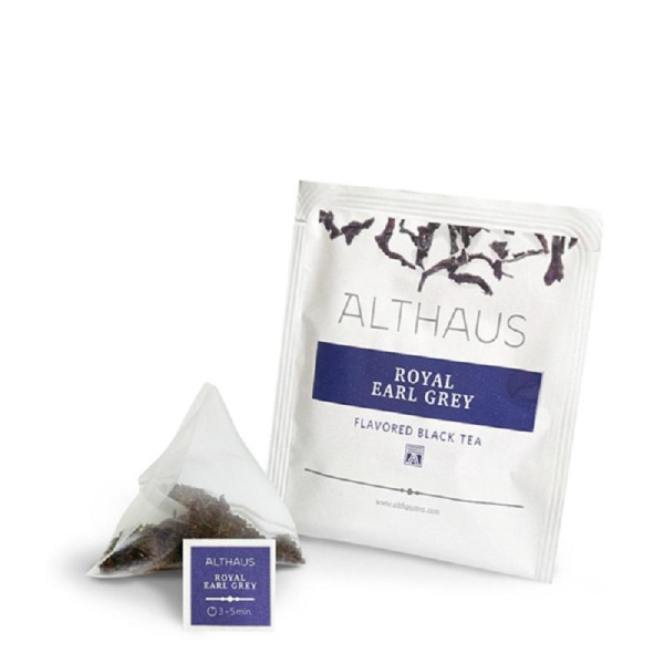 Чай Althaus Pira Pack Royal Earl Grey черный с бергамотом 15 пакетиков