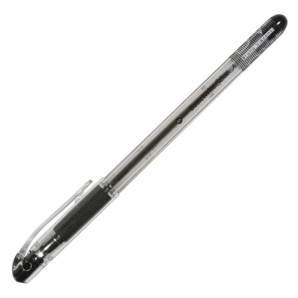 Ручка шариковая неавтоматическая Bruno Visconti BasicWrite черная  (толщина линии 0.4 мм)