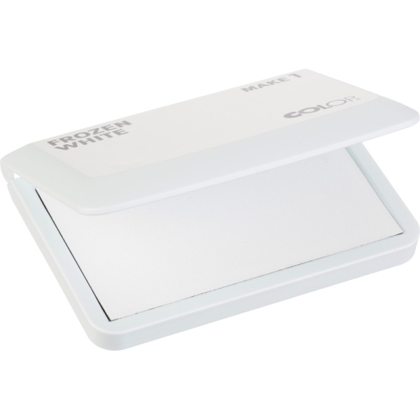 Подушка штемпельная настольная Colop Make 1 белая 90x50 мм