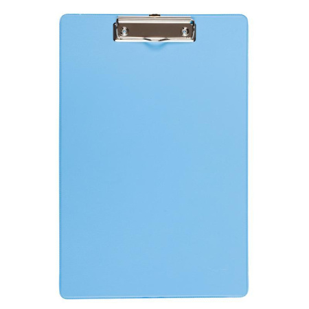 Папка-планшет Bantex картонная голубая (2.7 мм)