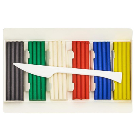 Пластилин классический Dadi 6 цветов 120 г со стеком