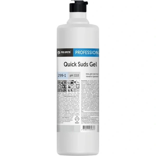 Средство для чистки грилей и духовых шкафов Pro-Brite Quick Suds Gel  299-1 1 л (готовое к применению средство)